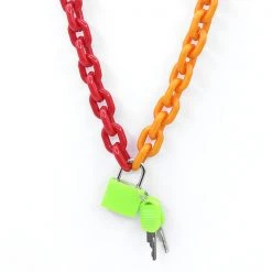 Boogzel Apparel 2.0 Neon Chain Necklace SOFT GIRL OUTFITS