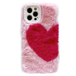 Boogzel Apparel IPHONE CASES Heart Fluffy IPhone Case