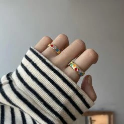 Boogzel Apparel Y2K OUTFITS Love Magic Heart Ring