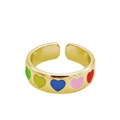 Boogzel Apparel Y2K OUTFITS Love Magic Heart Ring