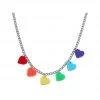 Boogzel Apparel OVER THE RAINBOW Love Is Love Necklace