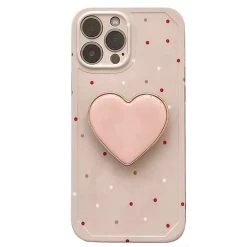 Boogzel Apparel IPHONE CASES Heart Polka Dot IPhone Case