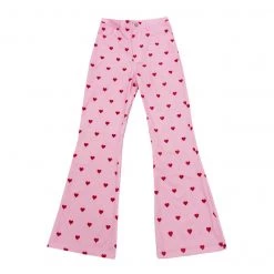 Boogzel Apparel Love Bites Flare Trousers