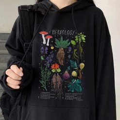 Boogzel Apparel AESTHETIC CLOTHES Herbology Hoodie