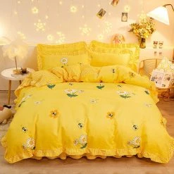 Boogzel Apparel Honey Bee Aesthetic Bedding Set Home Decor