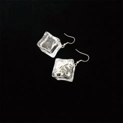 Boogzel Apparel Ice Cube Drop Earrings