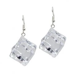 Boogzel Apparel Ice Cube Drop Earrings