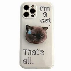 Boogzel Apparel I'm A Cat IPhone Case 8 Boogzel Apparel I'm A Cat IPhone Case