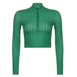 Boogzel Apparel GRUNGE CLOTHES Indie Aesthetic Zip Up Top