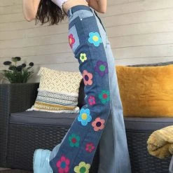 Boogzel Apparel Peace & Petals Indie Kid Jeans