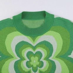 Boogzel Apparel INDIE CLOTHES Indie Aesthetic Flower Sweater