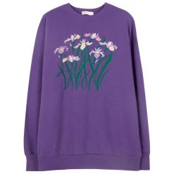 Boogzel Apparel Iris Embroidery Sweatshirt