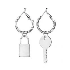 Boogzel Apparel Unlock Ya Mind Key Earrings