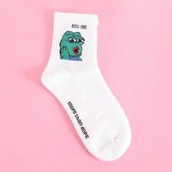 Boogzel Apparel Kiss Me Socks