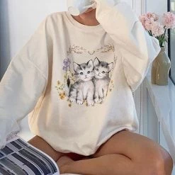 Boogzel Apparel Kitty Sweatshirt