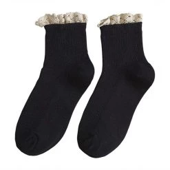 Boogzel Apparel Lace Frilly Socks