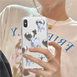 Boogzel Apparel Lamb IPhone Case SOFT GIRL OUTFITS