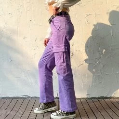 Boogzel Apparel Lavender Cargo Pants SOFT GIRL OUTFITS
