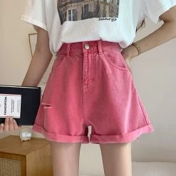 Boogzel Apparel GRUNGE CLOTHES Candy Fairy Distressed Shorts