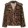 Boogzel Apparel Leo Faux Fur Jacket Clothing