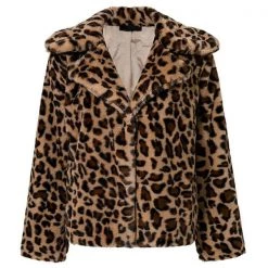 Boogzel Apparel Leo Faux Fur Jacket Clothing