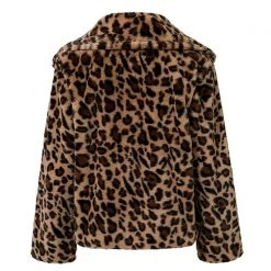 Boogzel Apparel Leo Faux Fur Jacket Clothing