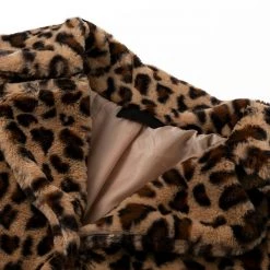 Boogzel Apparel Leo Faux Fur Jacket Clothing