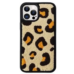 Boogzel Apparel Leopard Fuzzy IPhone Case IPHONE CASES