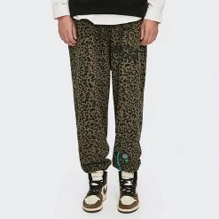 Boogzel Apparel Leopard Print Wide Pants E BOY - SOFT BOY