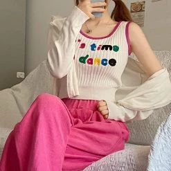 Boogzel Apparel Time To Dance Tank Top 90s & VINTAGE