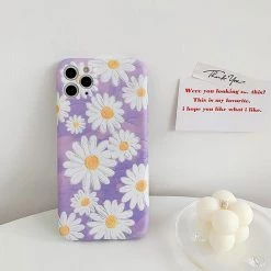 Boogzel Apparel Lilac Daisy IPhone Case IPHONE CASES