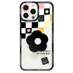 Boogzel Apparel Love Checkerboard IPhone Case