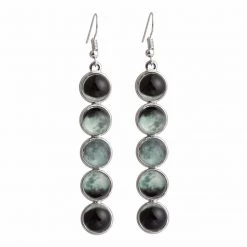 Boogzel Apparel DRESSED FOR SPACE Lunar Eclipse Earrings