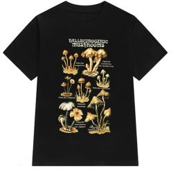 Boogzel Apparel Mushrooms Graphic Tee FAIRY GRUNGE