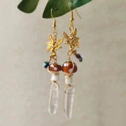 Boogzel Apparel Fairy Crystal Earrings