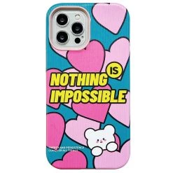 Boogzel Apparel Nothing Is Impossible IPhone Case