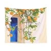 Boogzel Apparel Mediterranean House Wall Tapestry