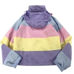 Boogzel Apparel Pastel Rain Jacket SOFT GIRL OUTFITS