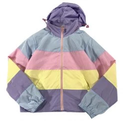Boogzel Apparel Pastel Rain Jacket SOFT GIRL OUTFITS