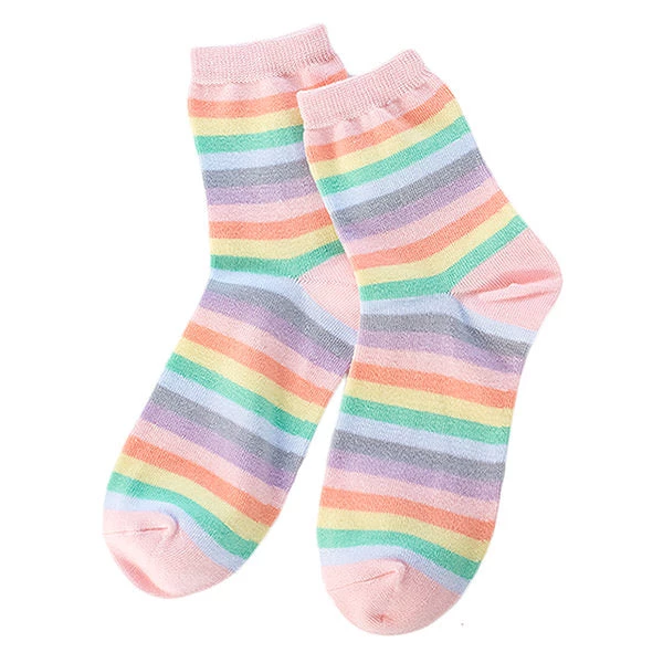Boogzel Apparel Pastel Rainbow Socks SOFT GIRL OUTFITS 1 Boogzel Apparel Pastel Rainbow Socks SOFT GIRL OUTFITS