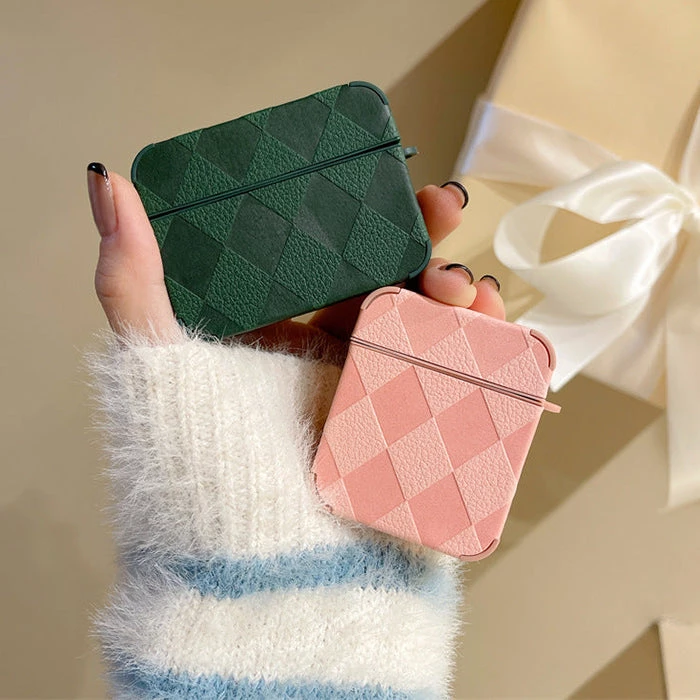 Boogzel Apparel IPHONE CASES Pastel Argyle Airpods Case 2 Boogzel Apparel IPHONE CASES Pastel Argyle Airpods Case