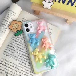 Boogzel Apparel Pastel Bears IPhone Case
