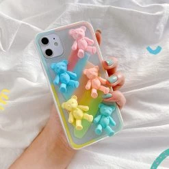 Boogzel Apparel Pastel Bears IPhone Case