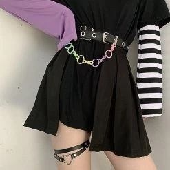 Boogzel Apparel Pretty In Pastel Pant Chain