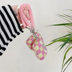 Boogzel Apparel Pastel Checkered AirPods Case 11 Boogzel Apparel Pastel Checkered AirPods Case