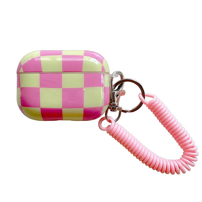 Boogzel Apparel Pastel Checkered AirPods Case 2 Boogzel Apparel Pastel Checkered AirPods Case