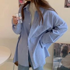 Boogzel Apparel SOFT GIRL OUTFITS Comfy Cute Oversized Shirt