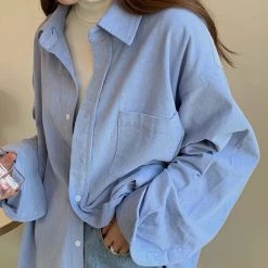 Boogzel Apparel SOFT GIRL OUTFITS Comfy Cute Oversized Shirt