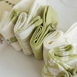 Boogzel Apparel Pastel Green Ruffle Socks