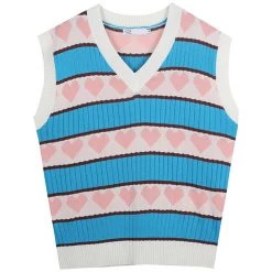Boogzel Apparel Danish Pastel Aesthetic Vest SOFT GIRL OUTFITS